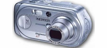 Samsung Digimax A7 Digital Camera - Silver [7MP, 3 x Optical Zoom]